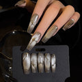 Glass bead cat eye metallic high-tech lines high-end texture handmade wearable armor    SYL001