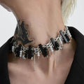 [STRUC TON] STRUC TON PUNK NECKLACE ST1039