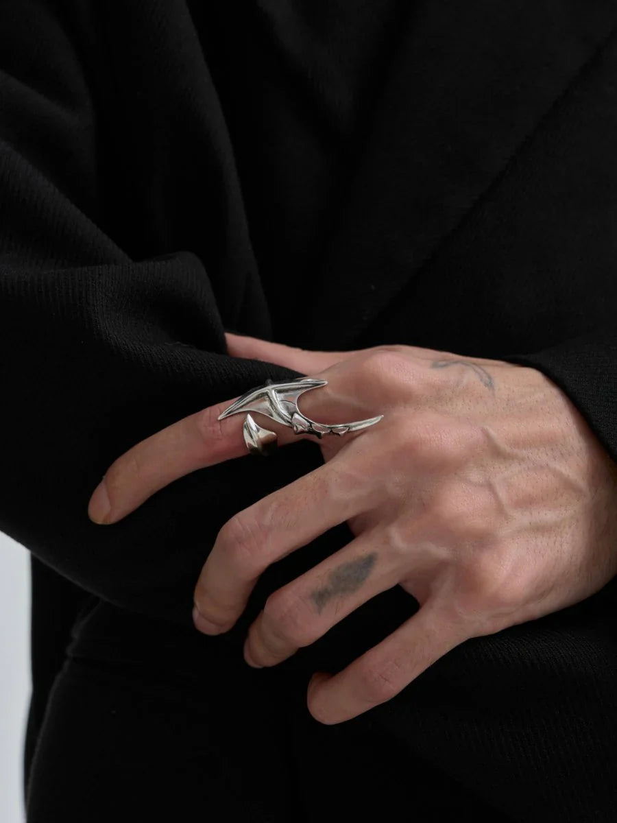 [STRUC TON] IRREGULAR DESIGN RINGS ST1042