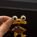 Hand-crocheted Ugly Duckling