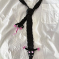 Black mouse tie