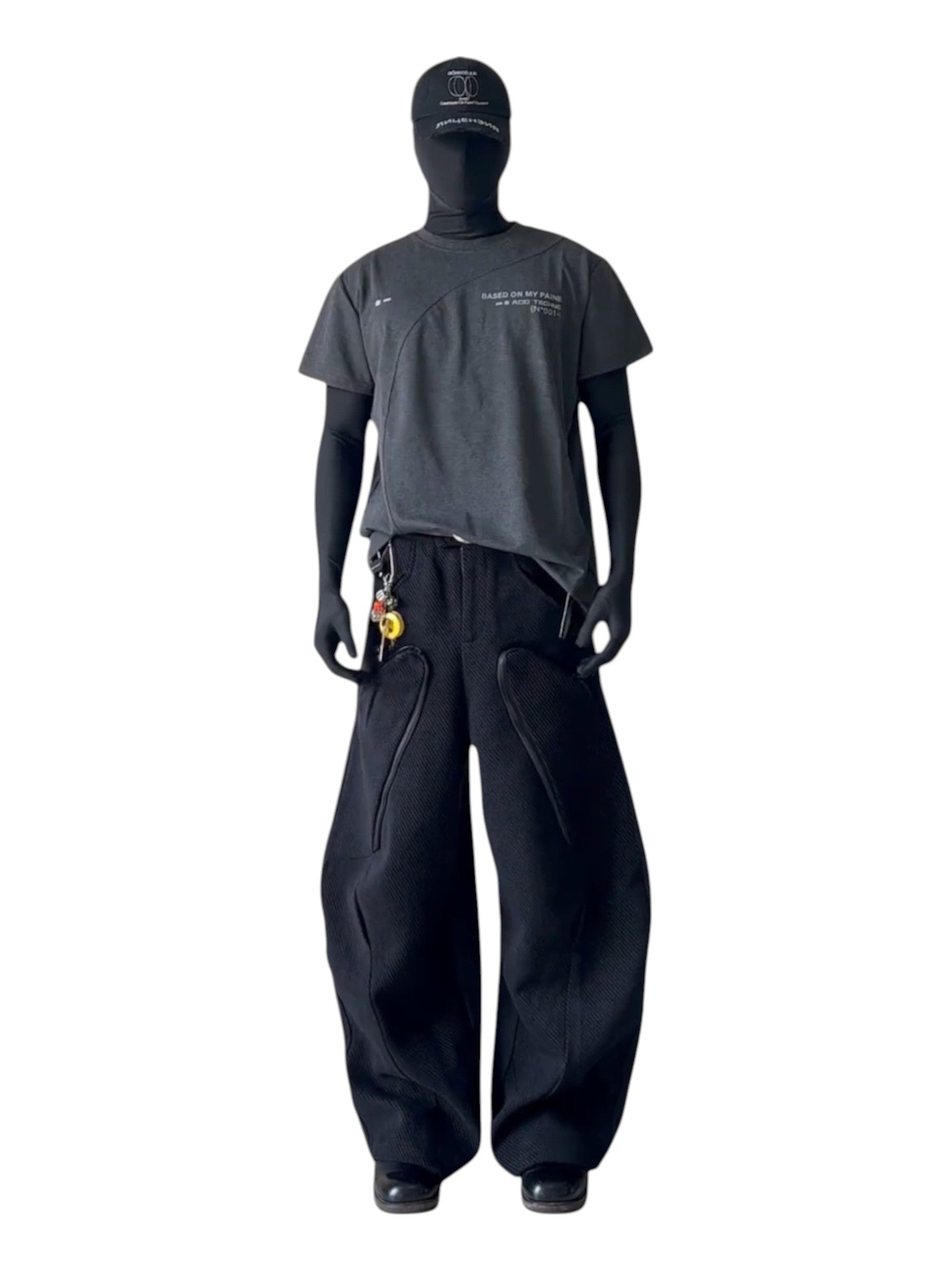 [Max Dstr] BOX FIT GRAPHIC PANEL TEE st2072