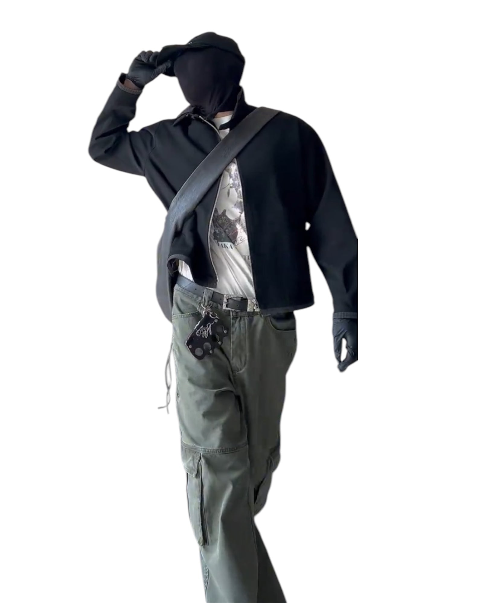 [FLAT ROOM] CLEANFIT PLAID COLLAR ZIP JACKET st5010