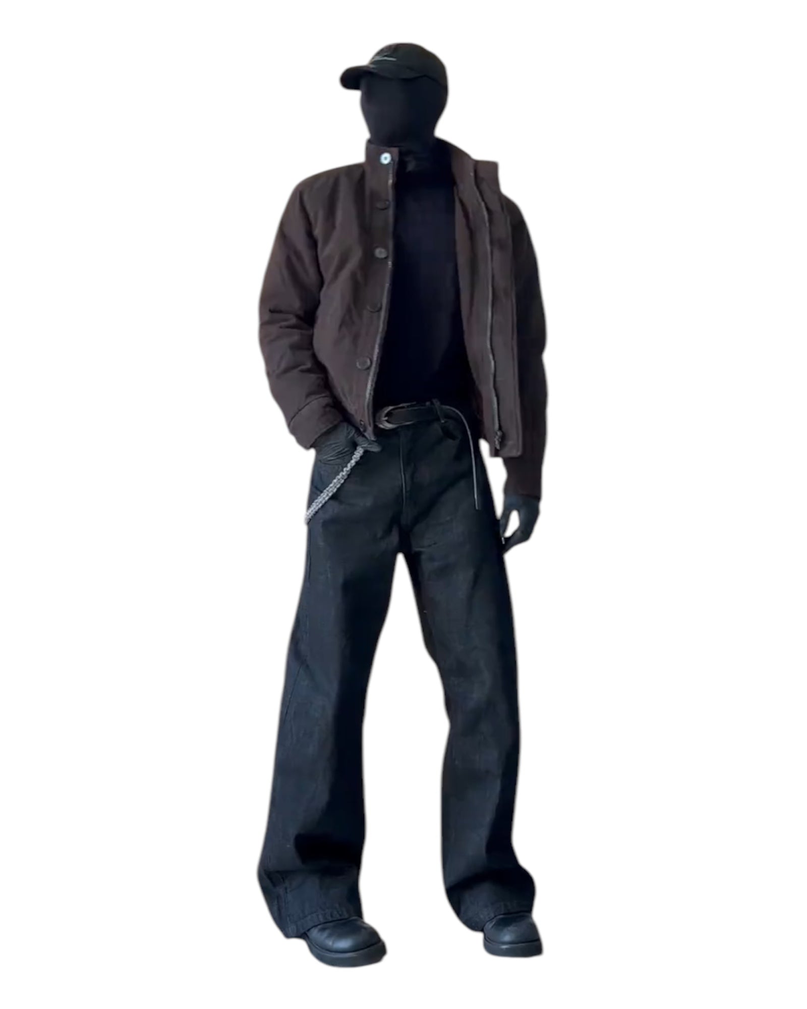 [FLAT ROOM] CLEANFIT STACKED WIDE LEG JEANS st5013