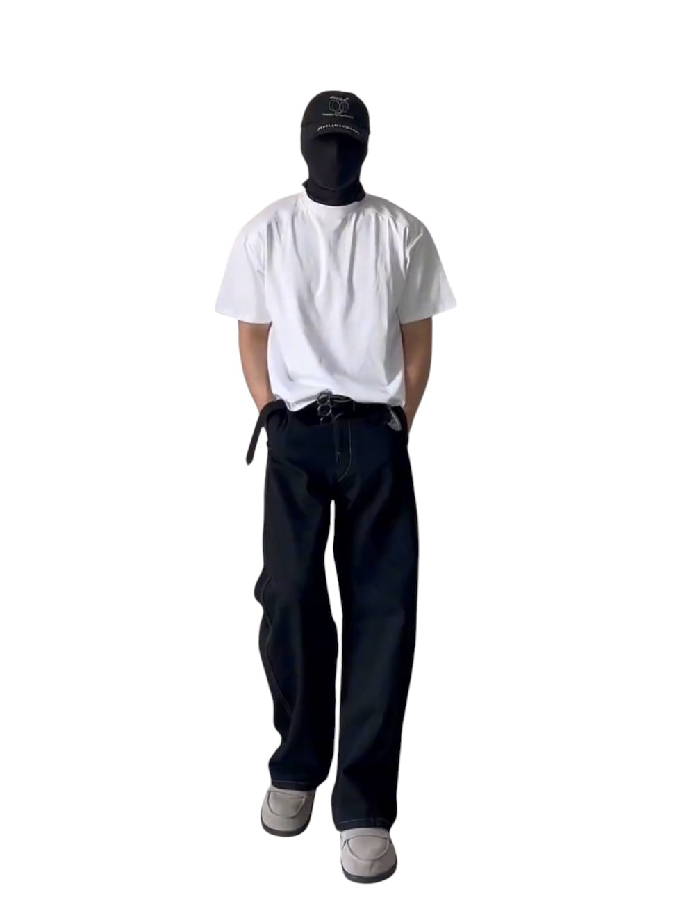 [Max Dstr] CLEANEDGE BOX-CUT COTTON T-shirt st5021