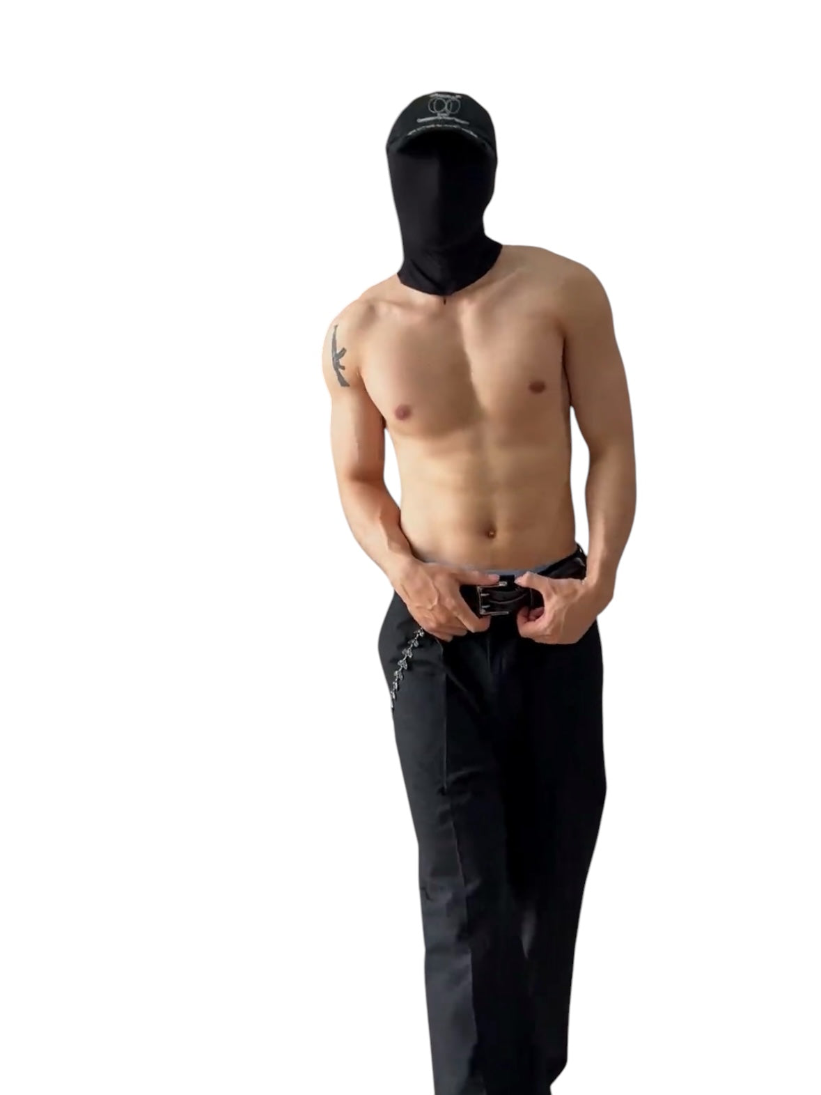 [Hermit] COOL-WEAVE DOUBLE PLEAT TROUSERS st5022