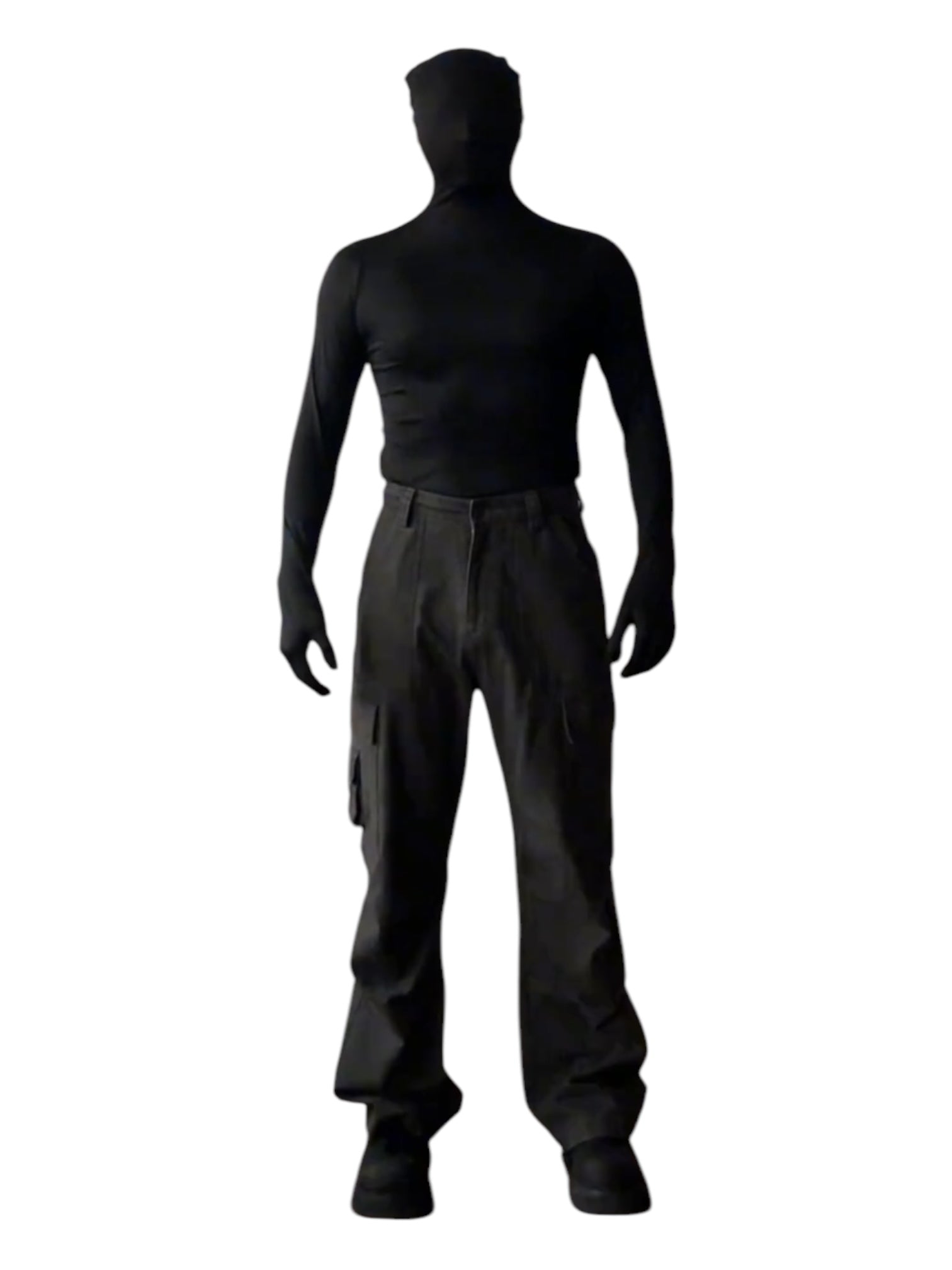 [HFB] RELAXED STRAIGHT-LEG CARGO PANTS st4010