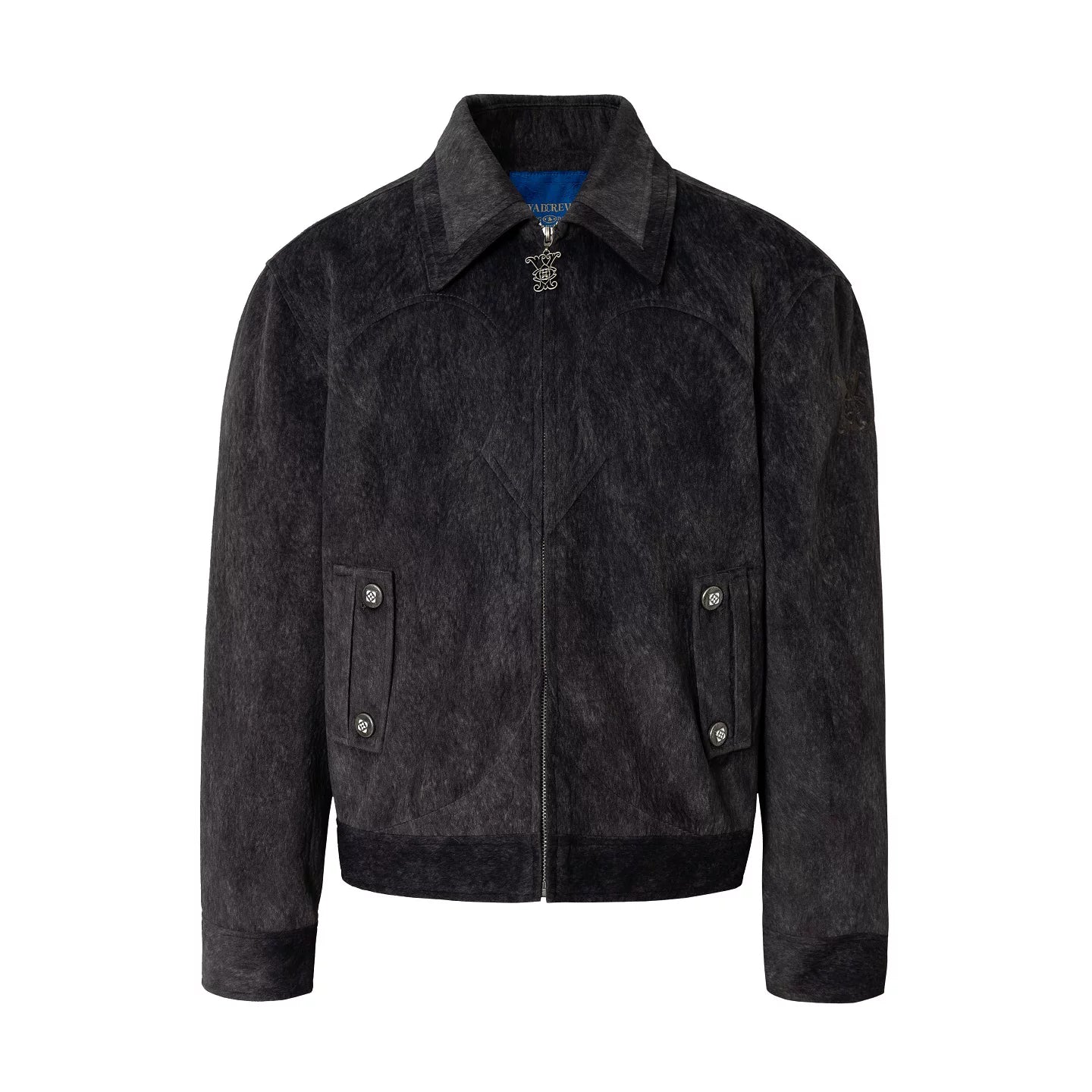 Retro style lapel jacket men's and women's looseworkwearoutwear  SIN0893