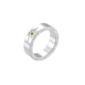 Niche styleclassyplus size titanium single index finger ring for men stylish non-fading high street trendy ring WY8015