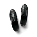 Streamlined labor protection derby shoes - 4cm height increase - commute & casual leather shoes