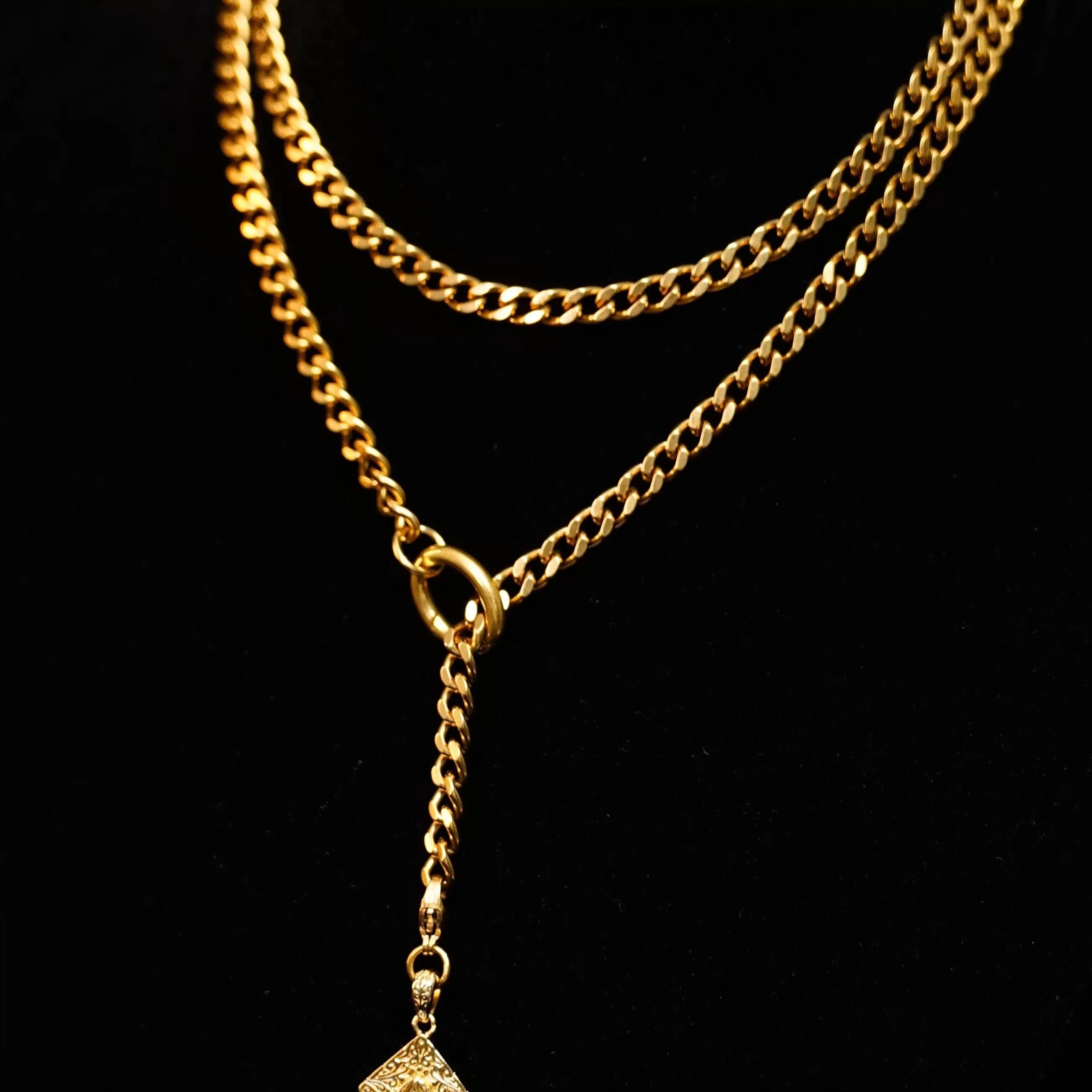 Simple Pyramid Trend Clavicle Chain WY068