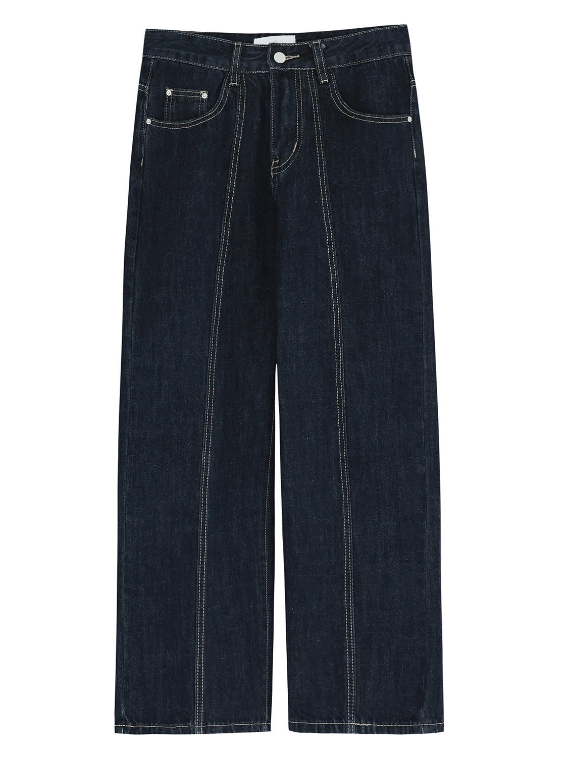 Vintage High Waist Straight Jeans SIN0932