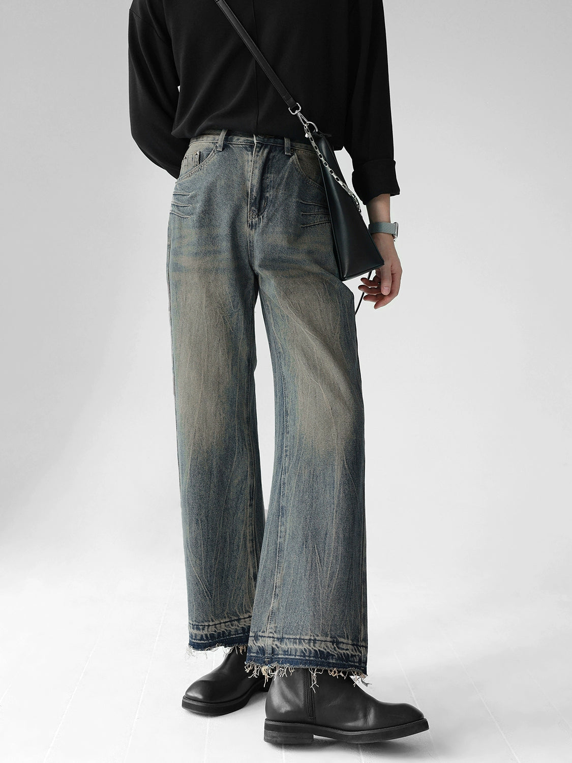 Retro Old American Straight Jeans SIN0933