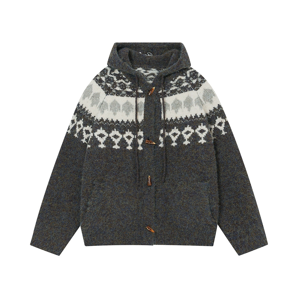 Christmas sweater couple hooded jacket SIN0997