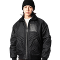 Stereo silhouette bomber thick quilted flying jacket SIN0822