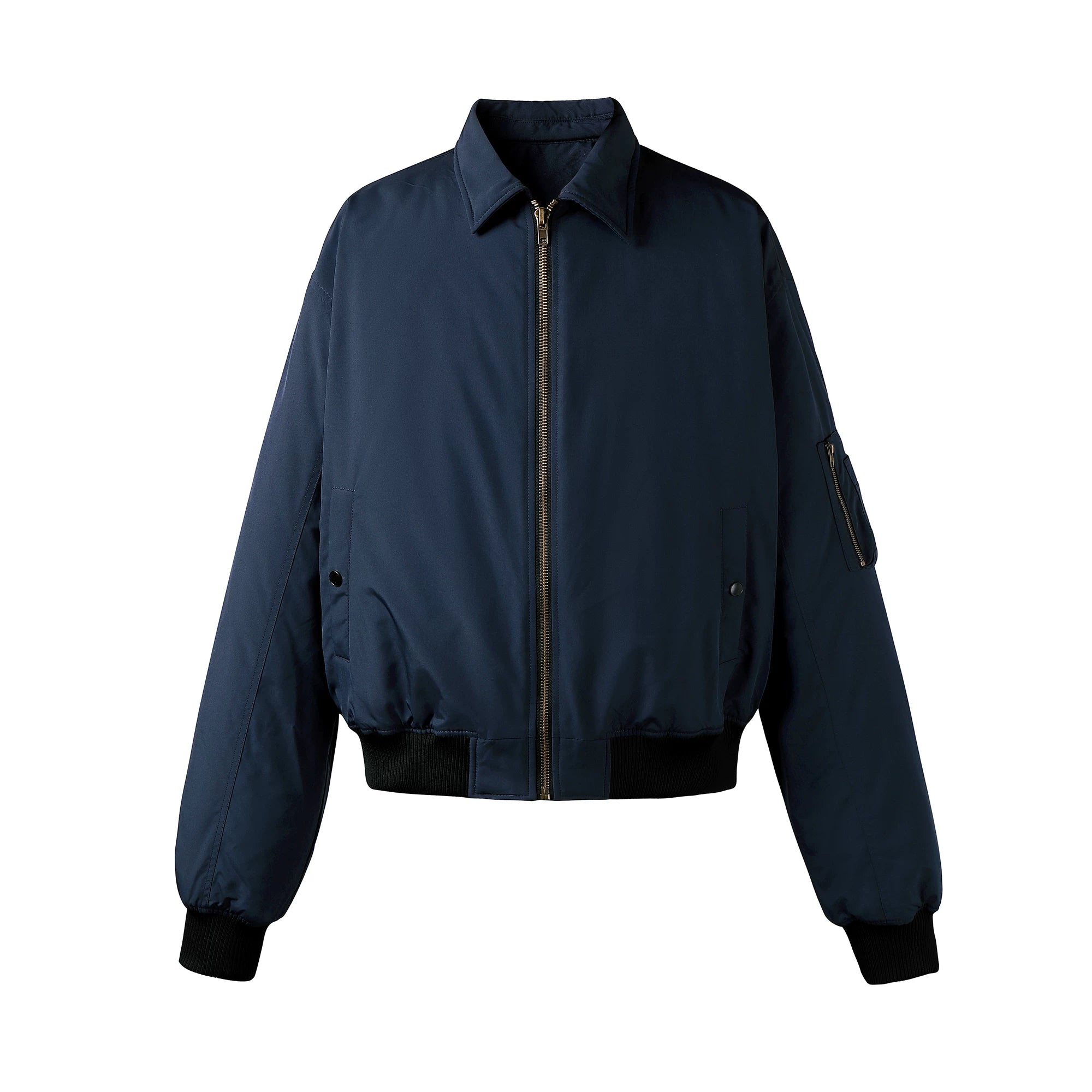 American vibe flying jacket ma1 cotton jacket bomber heattech boxy silhouette outwear SIN0830