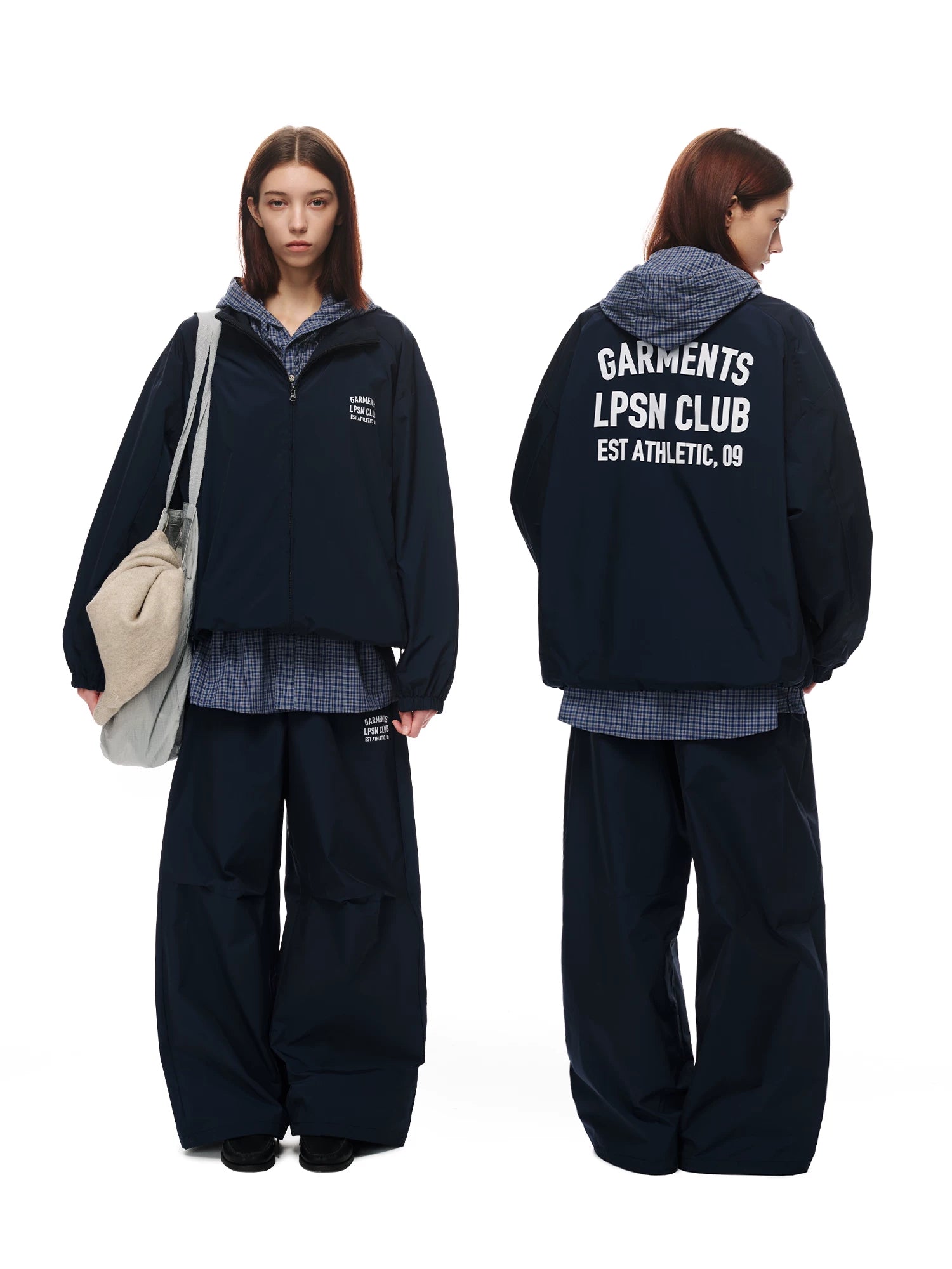 Printed stand collar fashion sport jacket   SIN0840