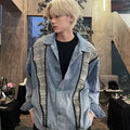 [K09] washed denim jacket st1923