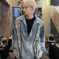 washed denim jacket sinclub0258
