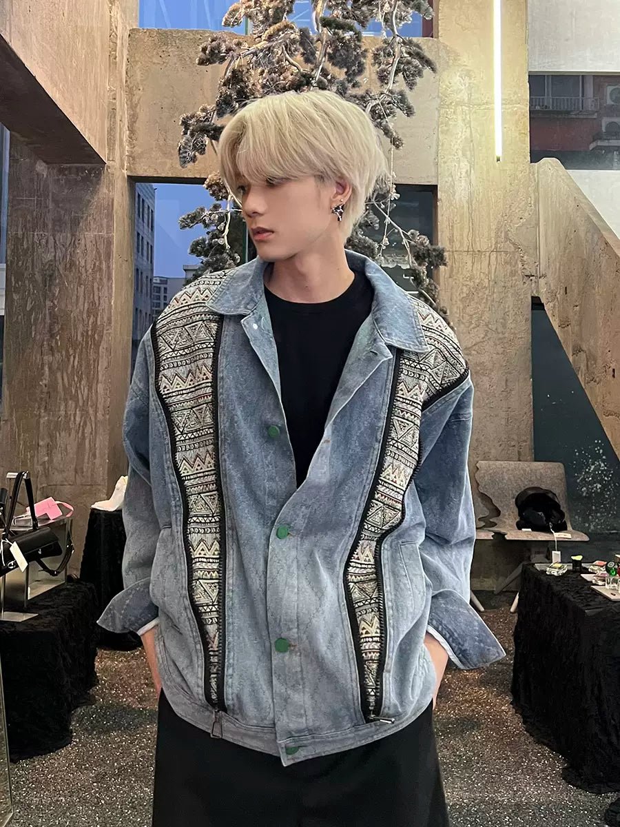 washed denim jacket sinclub0258