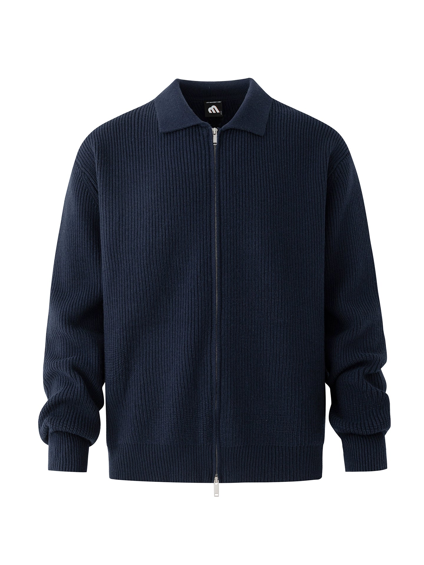 Old Money Wind Lapel Sweater Men's Autumn and Winter Loose Casual Jacket Korean Commuter Simple Knitted Sweater