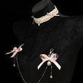 Butterfly choker bell set