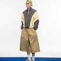 Stereo double pleated large silhouette easiest for match 7-point pants summer wide loosecasual short pants sinclub7096