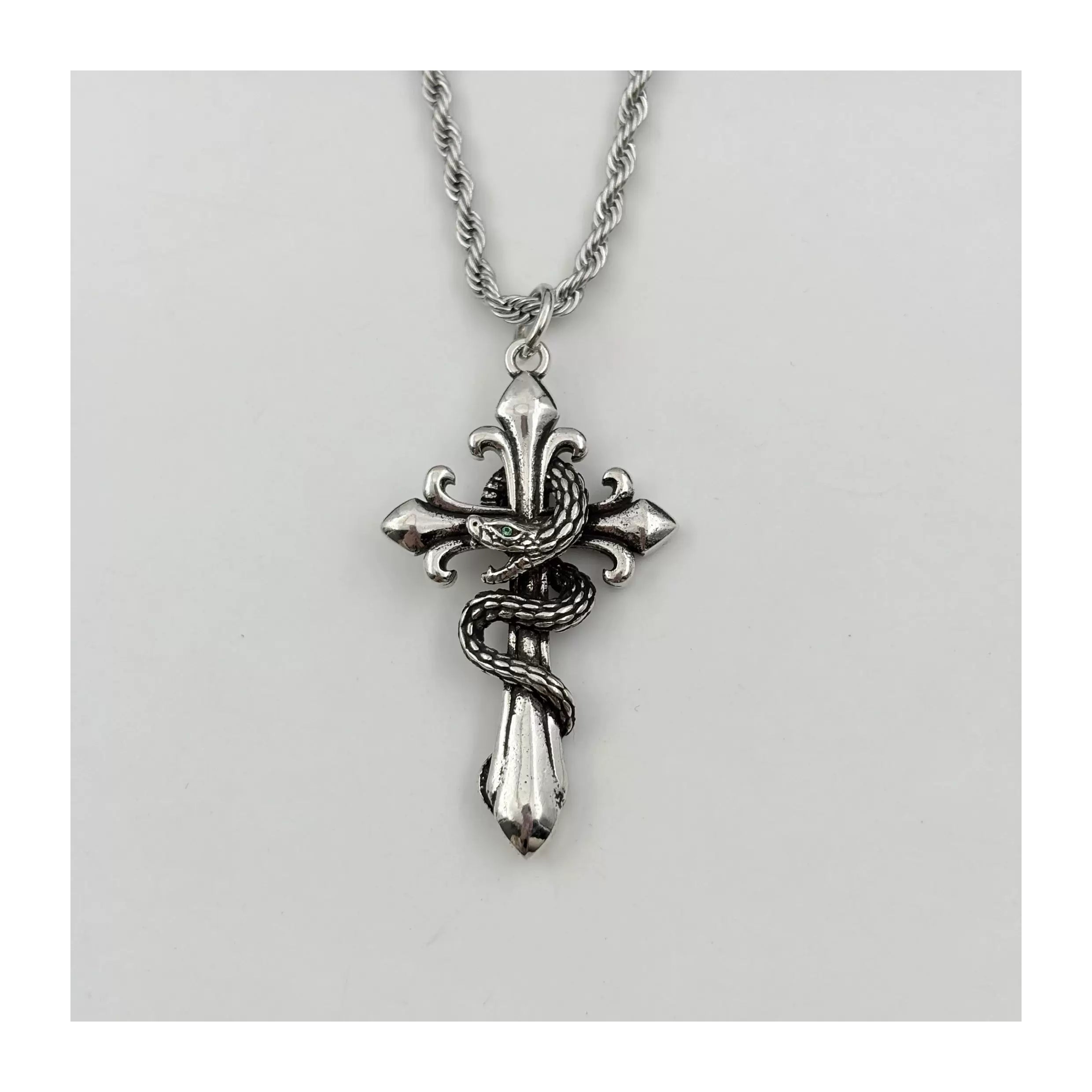 Spirit snake kite blessing necklace men's pendant