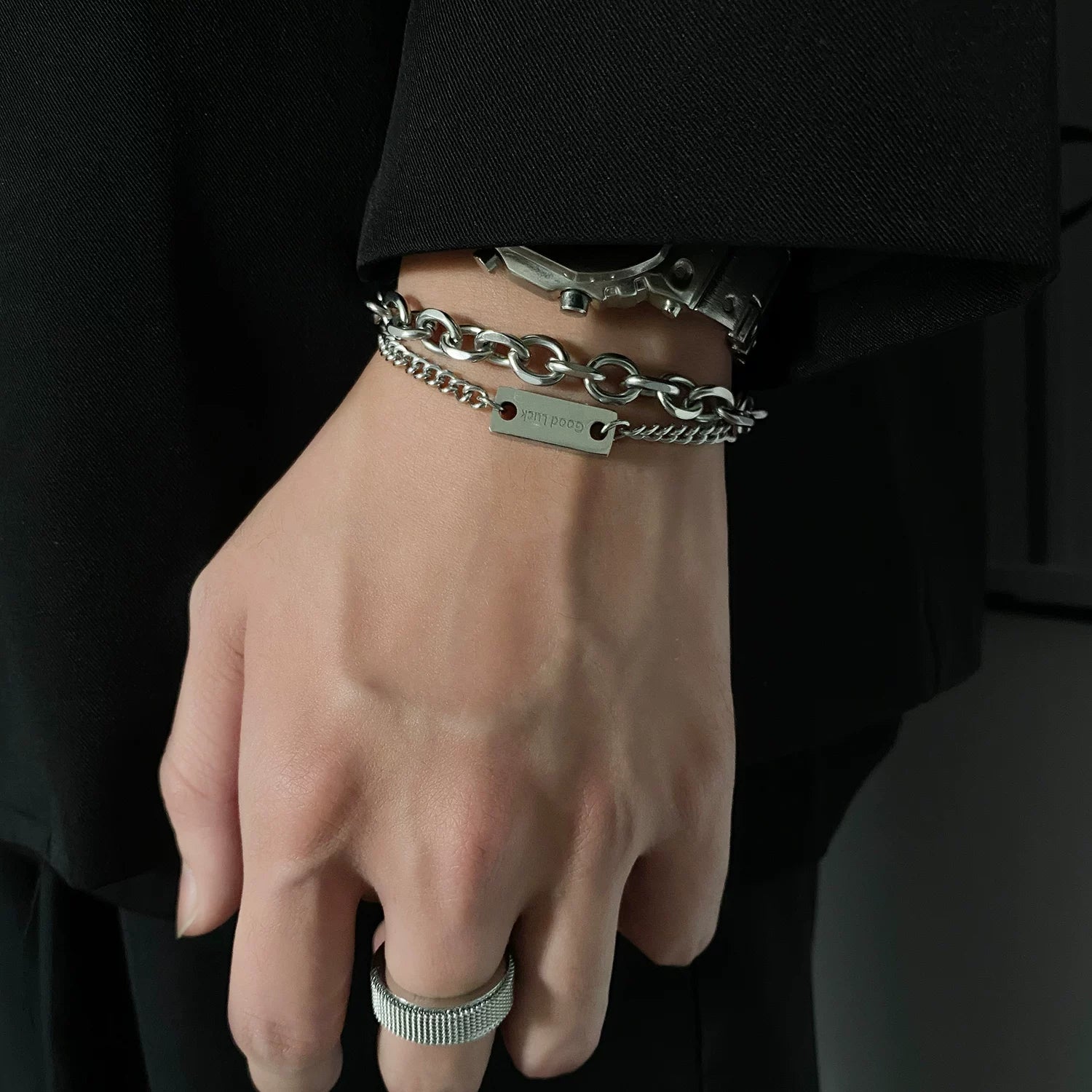 Double layer bracelet  SIN035