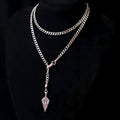 Simple Pyramid Trend Clavicle Chain WY068