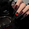 Purely handmade blood palace pointed door dark gothic style fashionclassy wearable armor blood mary cat eye wearable armor    SYL004