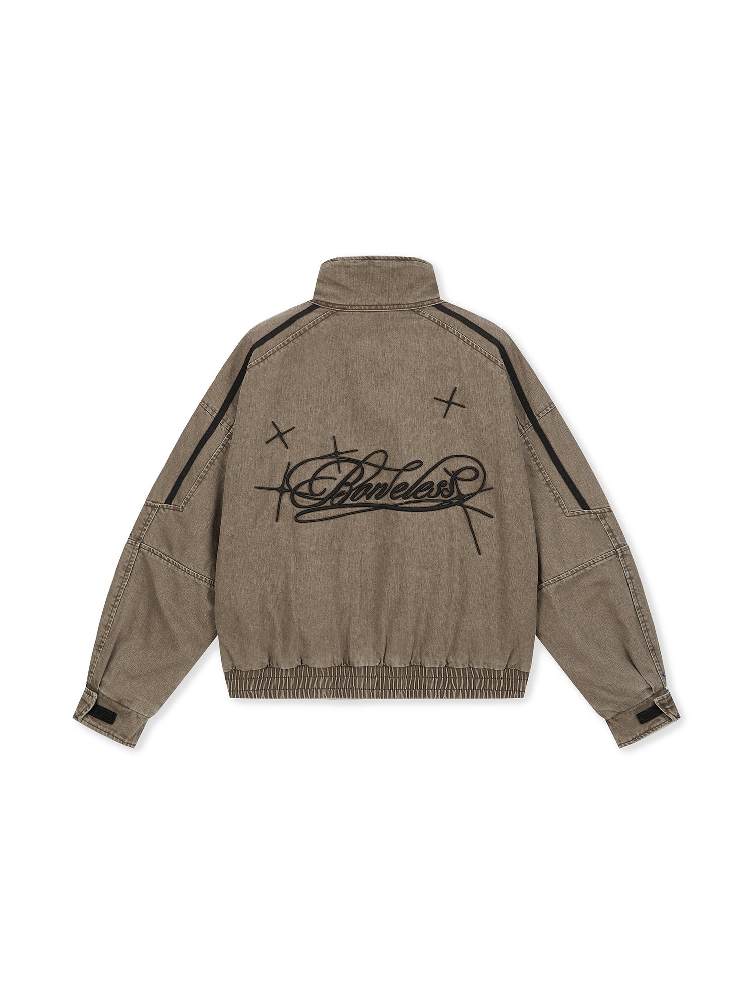 Vintage denim structural canvas jacket SIN0977