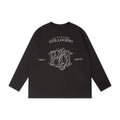 Long sleeve t-shirt - vintage oversized top  SIN0883