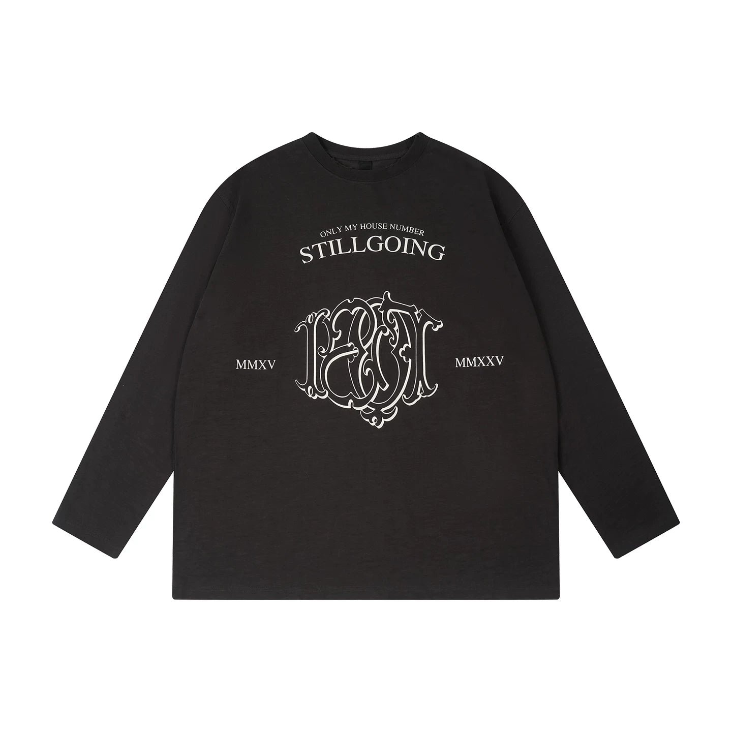 Long sleeve t-shirt - vintage oversized top  SIN0883