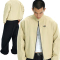 American retrocleanfit high street washed pure cotton harrington jacket SIN0873