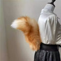 Electric tail fox tail cosplay beast tail cute anime convention fox hair accessory