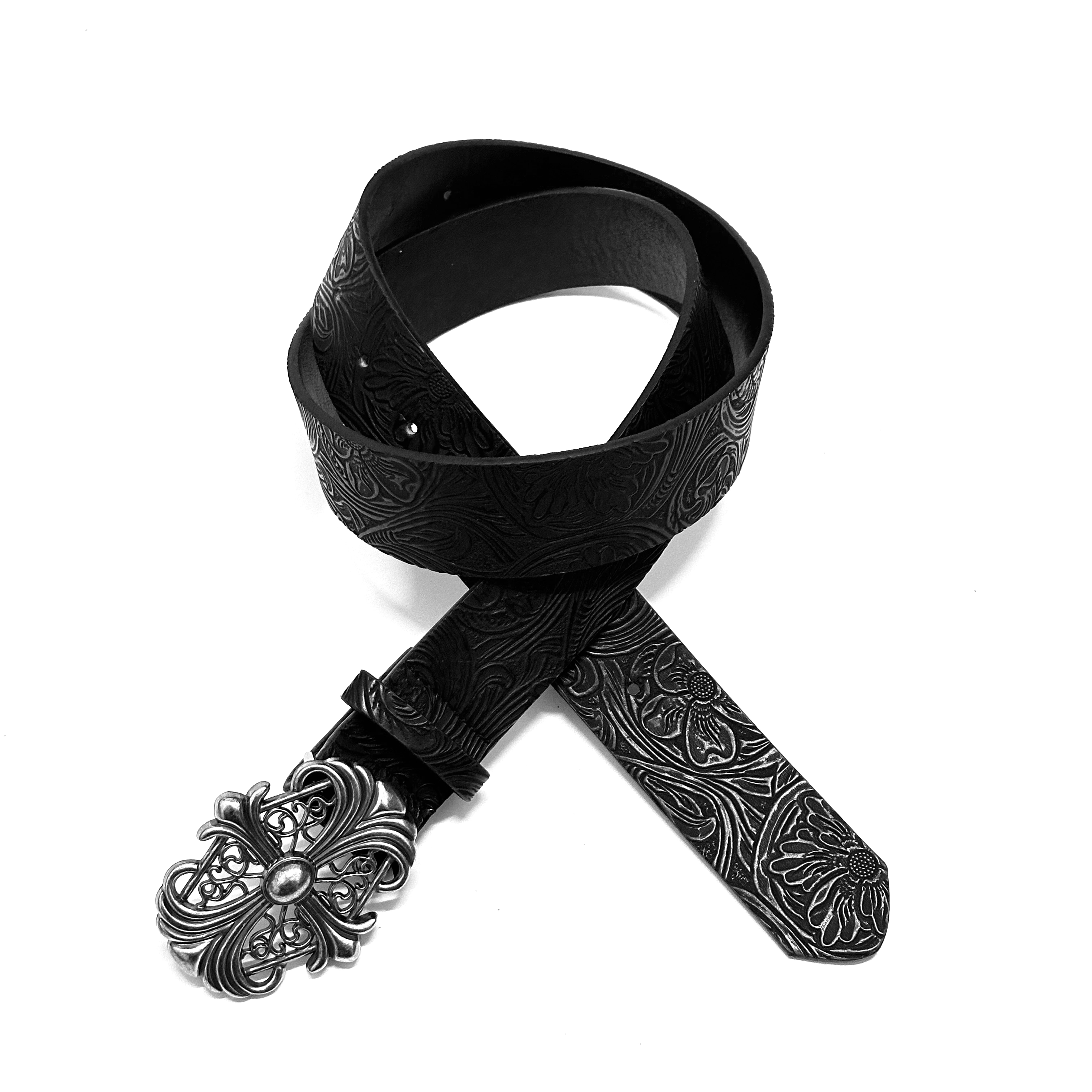 American vintage cross belt embossed snap button niche belt easiest for match pants belt