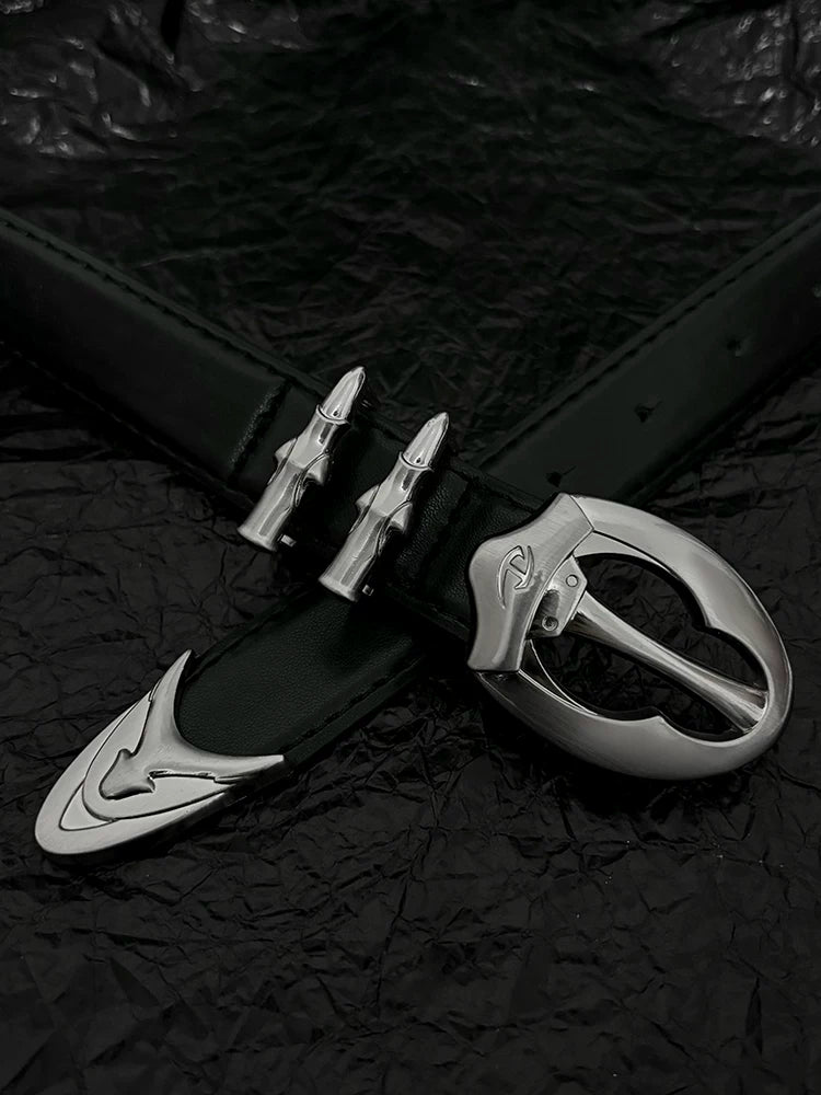 Special-shaped dragon claw buckle sense of design niche belt trousers accessories men's belt trousers belt