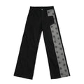All-Over Star Raw Black Denim Jeans-sinclub64