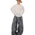 Lyocell pure colorlong sleevest-shirtplaiddraped breathable sun protection easiest for match bottom thin blouse