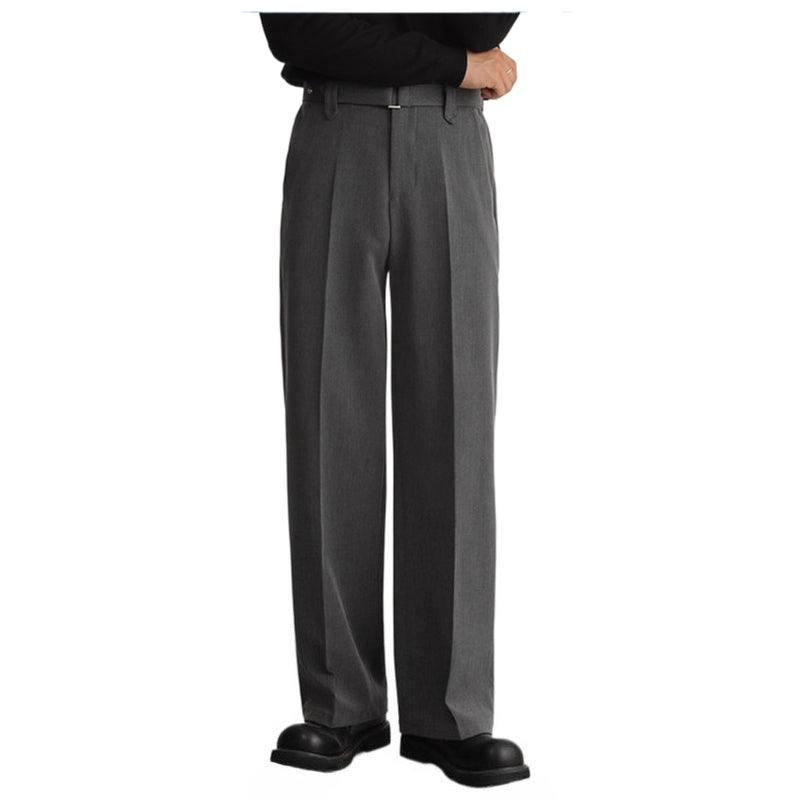 Retro straight-leg pants casual trousers SIN0938