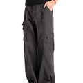 American retro multi-pocket workwear pants men's summer trendy brand loosecasual pantsstraight-leg wide leg paratrooper pants