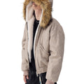 Mountain carving fleece thickened coat men's and women's same marble canvas washed cotton jacket