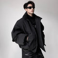 Light luxury 90% white duck down jacket men's winter warm thickened cleanfit jacket cotton jacket