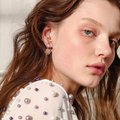 Baroque stud earrings women's French earrings earrings Hong Kong style retro earrings WY024