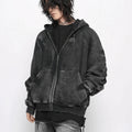 【Mz】high street washed hooded st1890