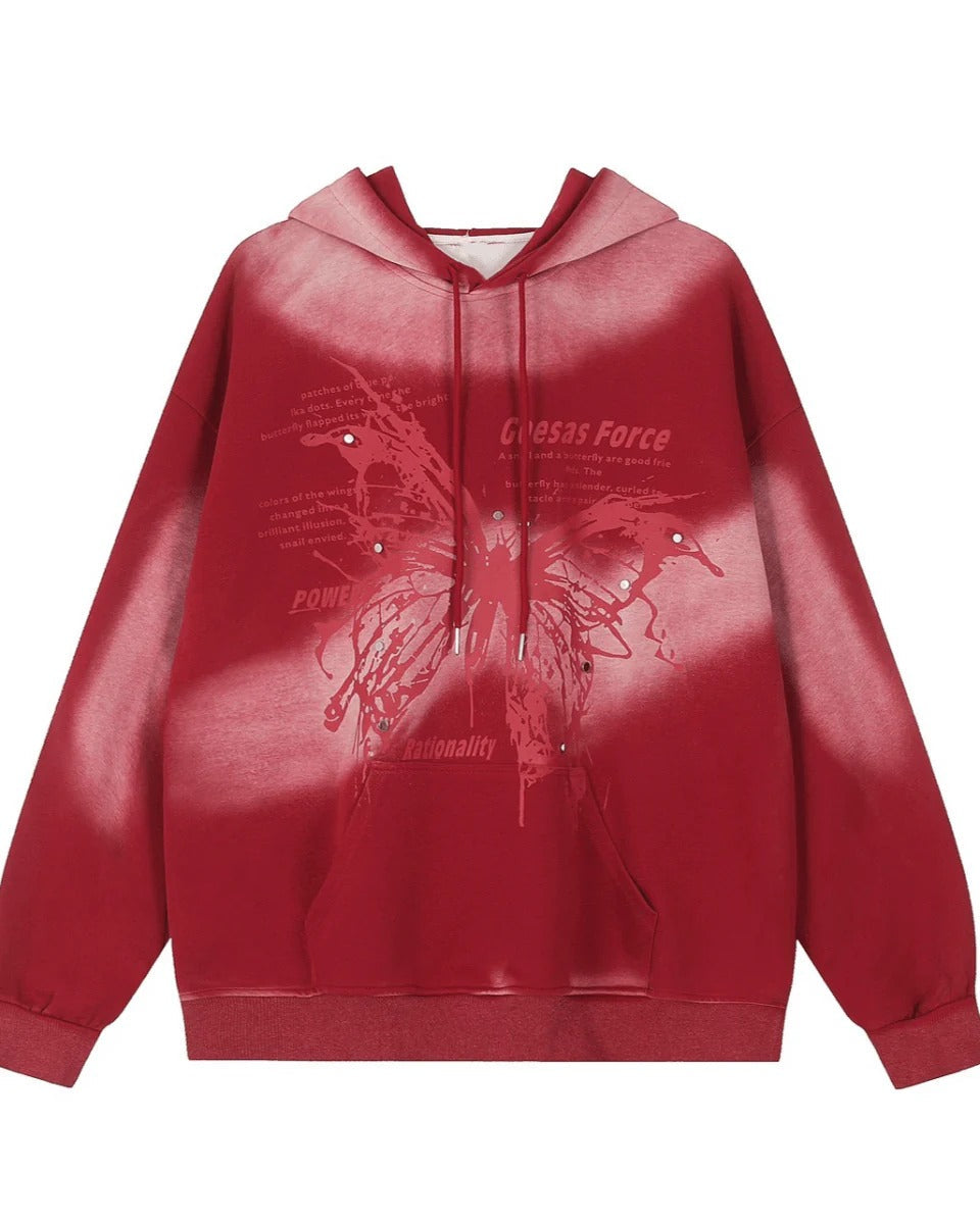 【Mz】heavy washed hooded st1892