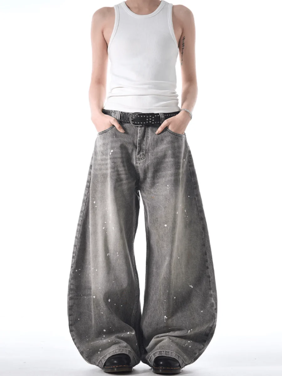 [MADWITCH] street ink wash jeans st1868