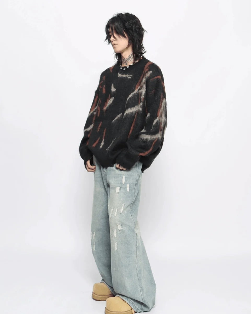 【Mz】mohair loose knit st1888