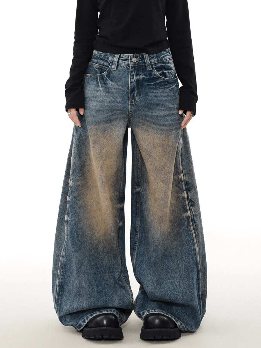 [MRNEARLY] aged jeans st1843